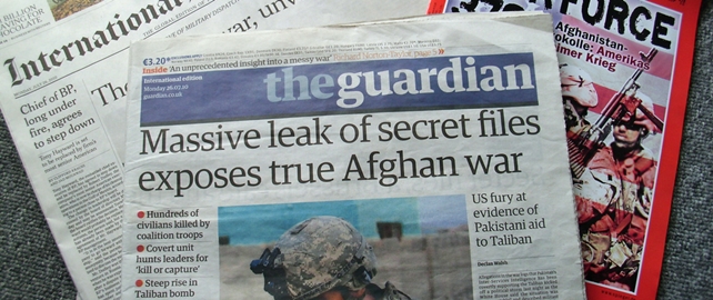 Guardian WikiLeaks Headline