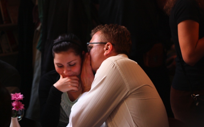 whispering