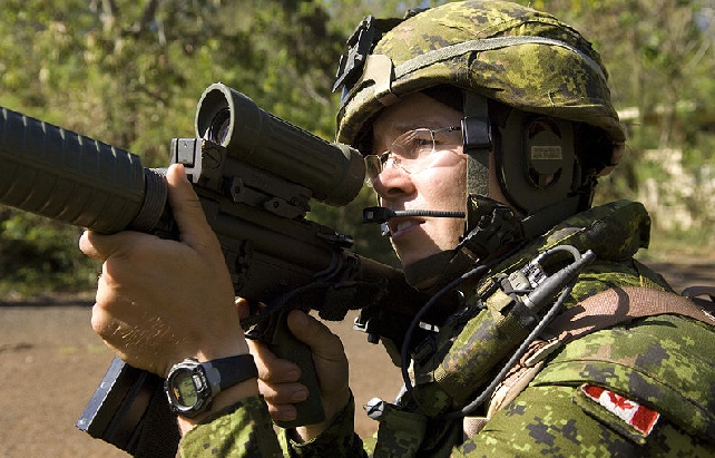 Canadian soldier