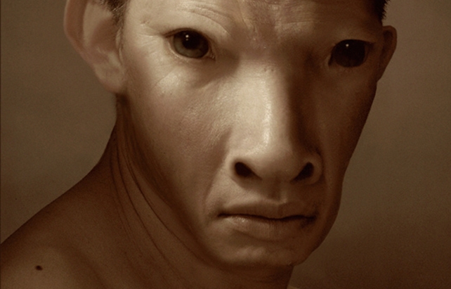 Creepy man