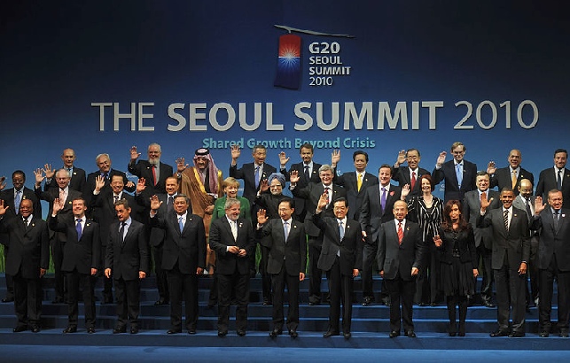 World leaders at G20 Summit in Seoul