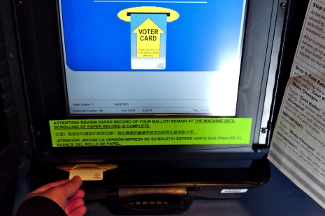 A Vote Against E-Voting