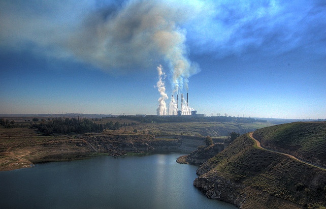 Factory, pollution