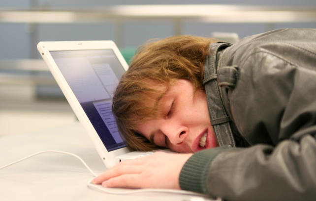 sleeping