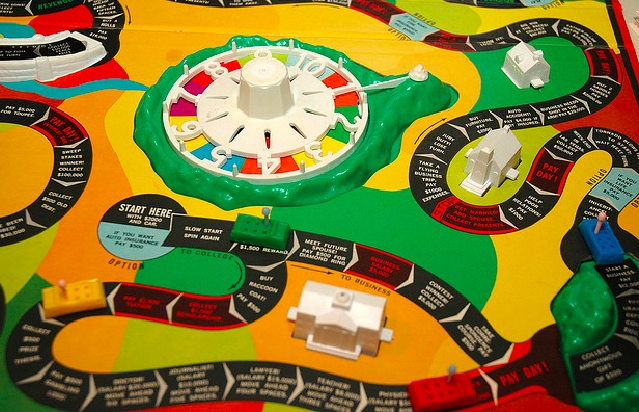 Life boardgame