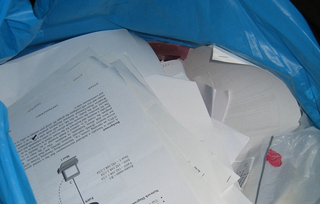 Recycling paper
