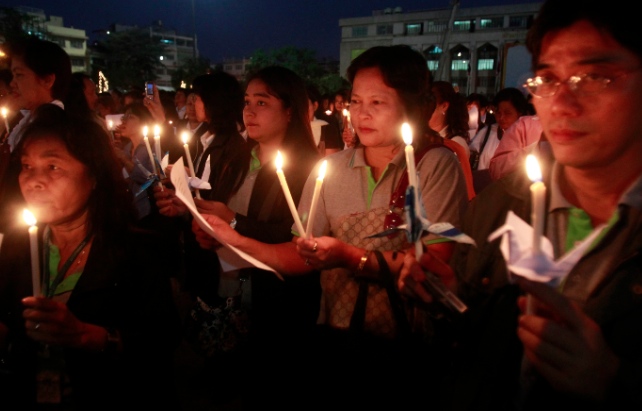 Japan vigil