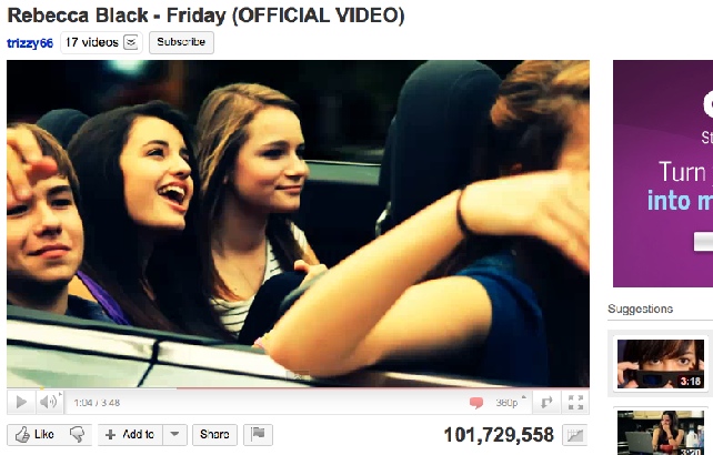 Rebecca Black is still going strong