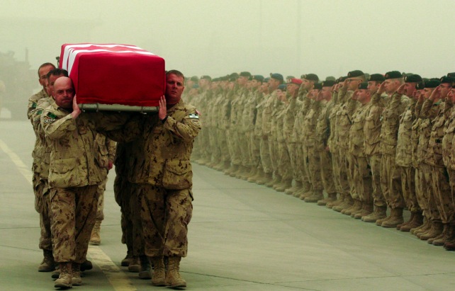 Canadian Soldier Funeral