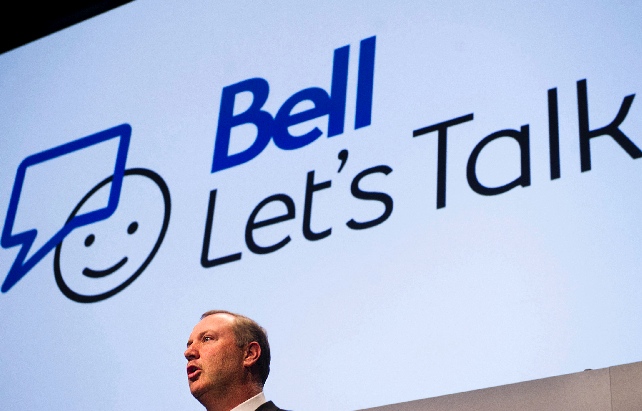President and CEO of Bell Canada and BCE Inc., George Cope, speaks during their annual shareholders meeting in Toronto, May 12, 2011. BCE Inc, Canada's biggest communications company, reported a 16 percent rise in profit