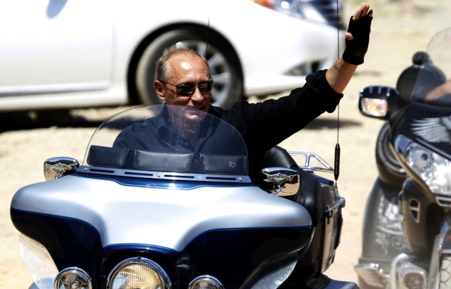 Putin rides again