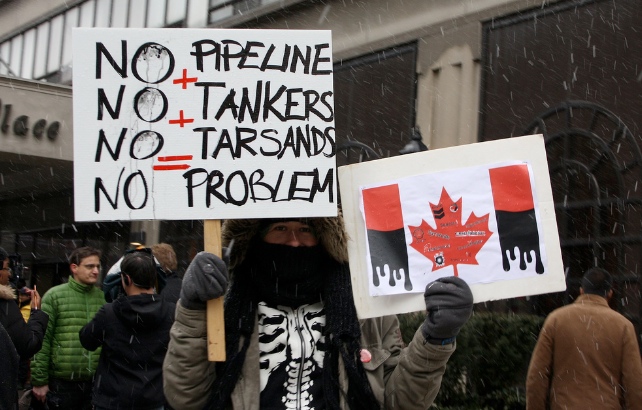 pipeline protest