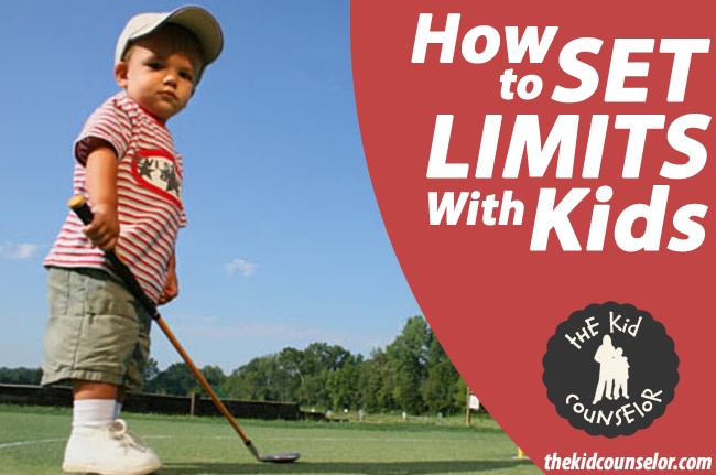 How to set limits with kids