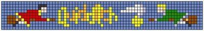 Beaded Quidditch Bookmart Full-size Chart