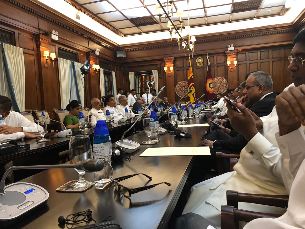 Twentynine Ministers take oaths The Morning Sri Lanka News