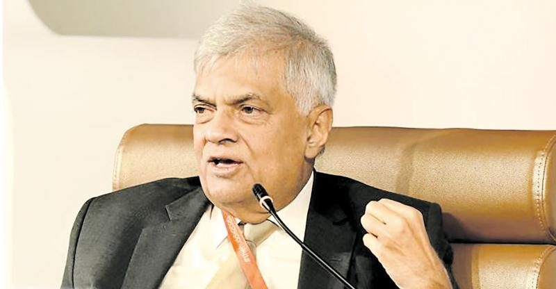 Ranil calls for immediate action to avoid a national catastrophe