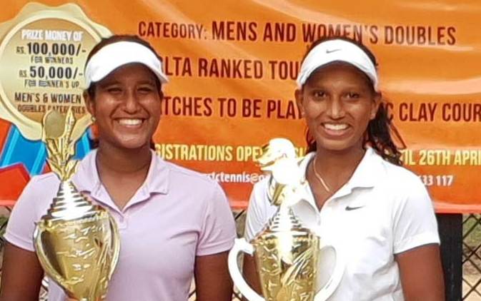Savini and Janali clinch Govt. Servants TC tennis title