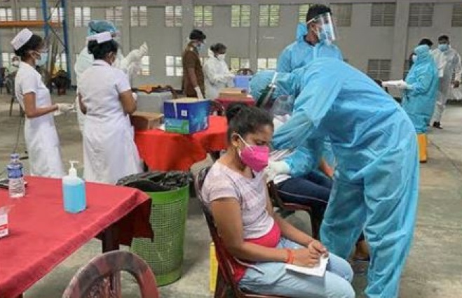 EPZ employees vaccinated yesterday