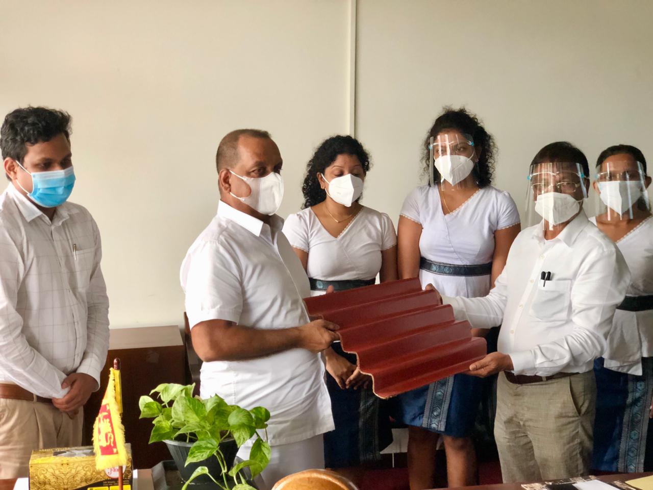 Coir Creations introduces eco-friendly helmet to Ministry of Environment