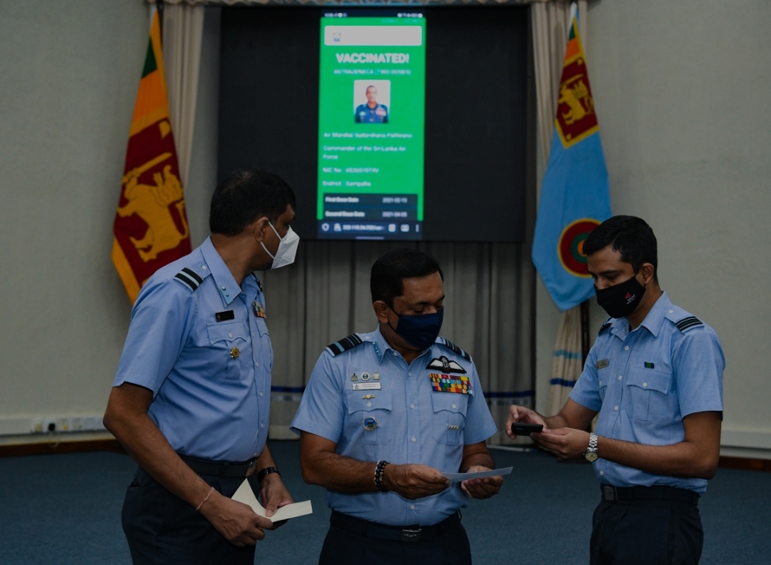 SLAF launches Covid-19 Vaccination QR code