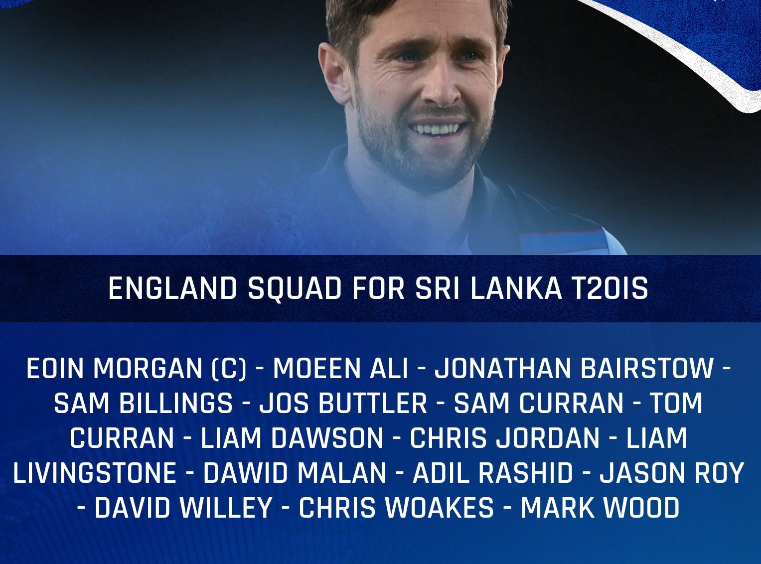 England recall Woakes, Willey, and Dawson for SL white-ball series