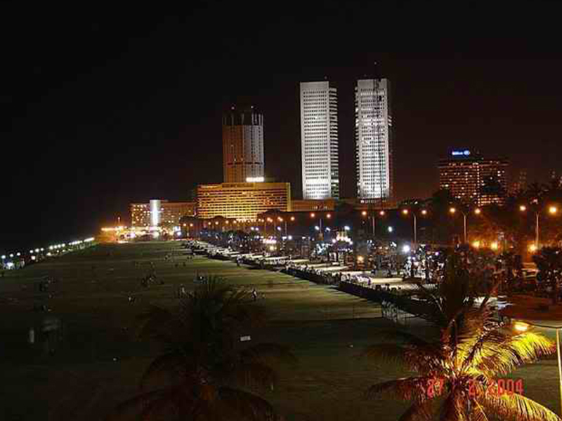 The light that lit Galle Face