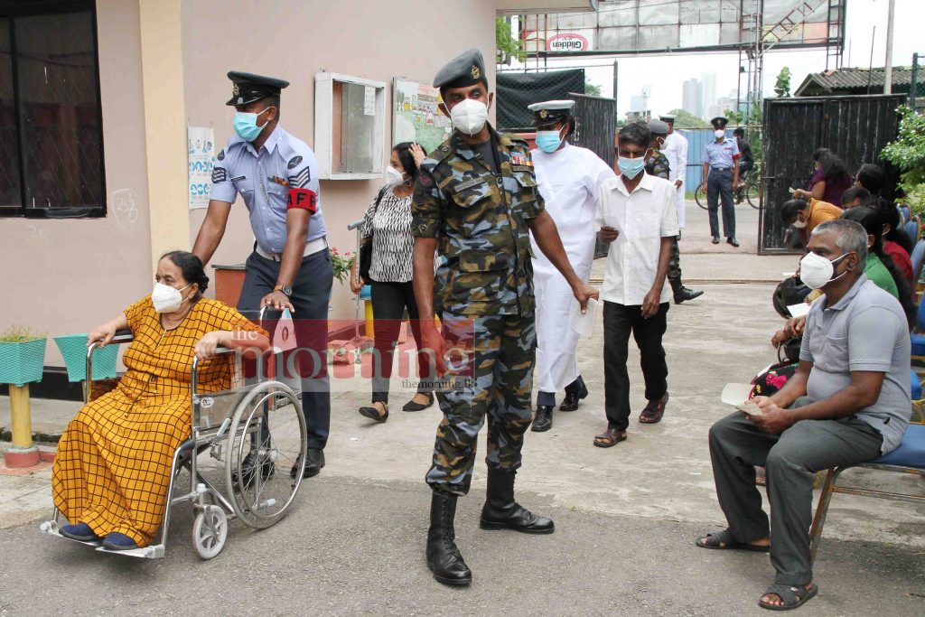 SLAF administers vaccines to public