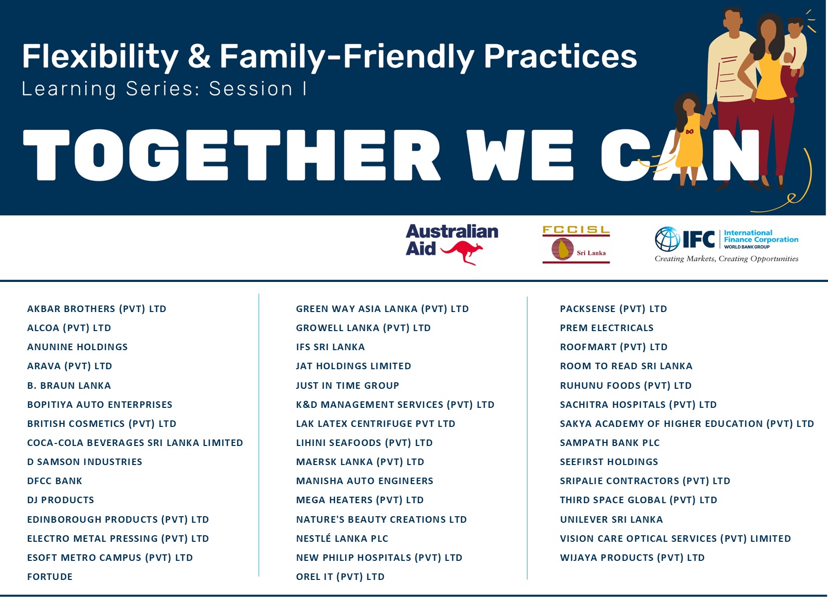 IFC and FCCISL to promote increased work-life balance