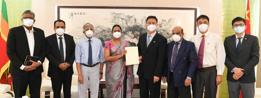 China supports SL’s pandemic control measures with new medical donations