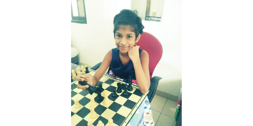 Oshini Devindya – the little chess champ