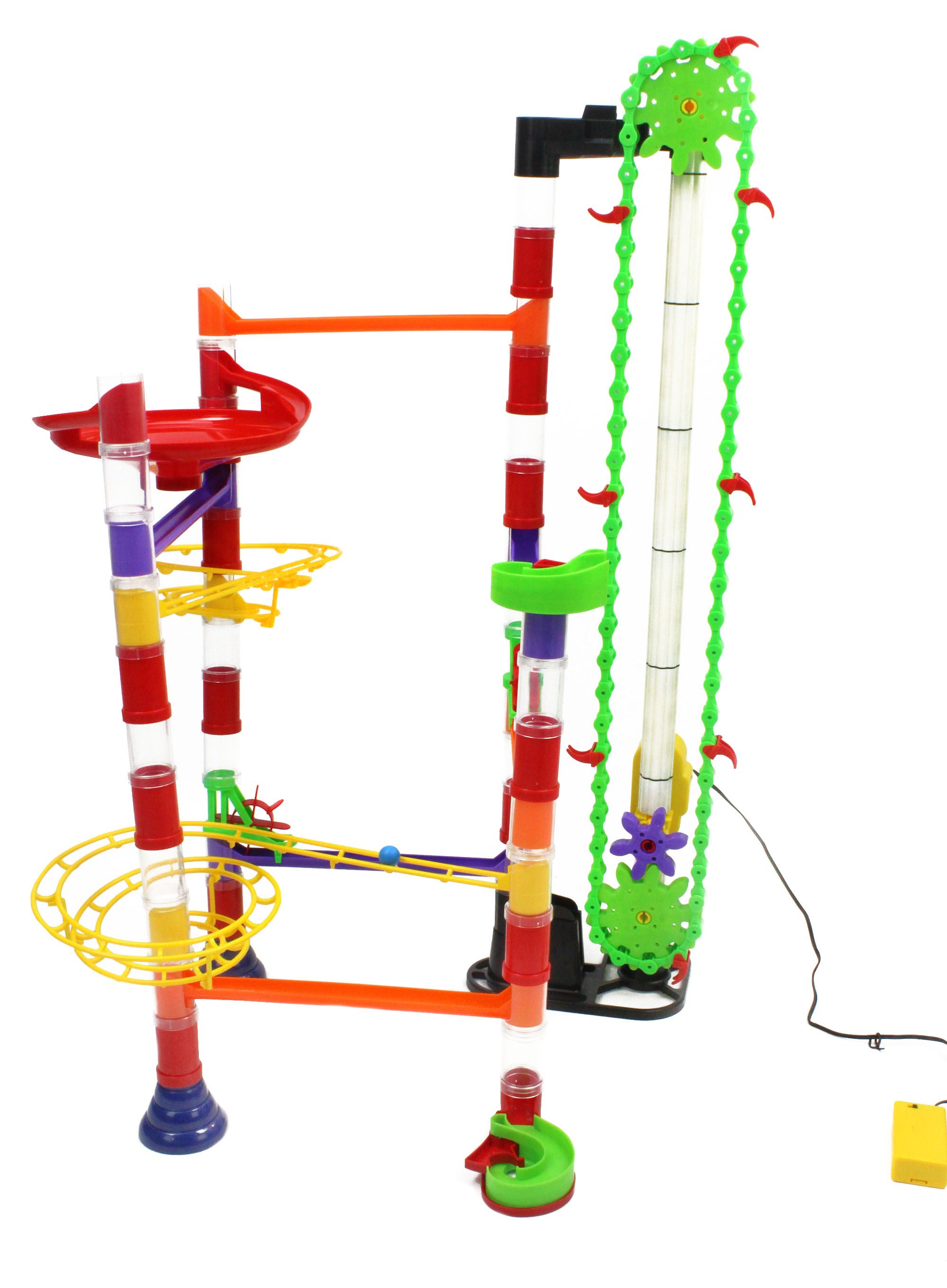 International Playthings Quercetti Marble Run With Motorized Elevator