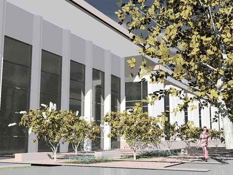 Morgan Hill New Courthouse Morgan Hill Rendering 1