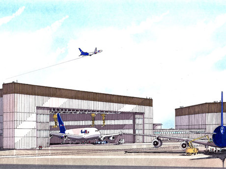 FedEx Airbus Hangar Facility 1