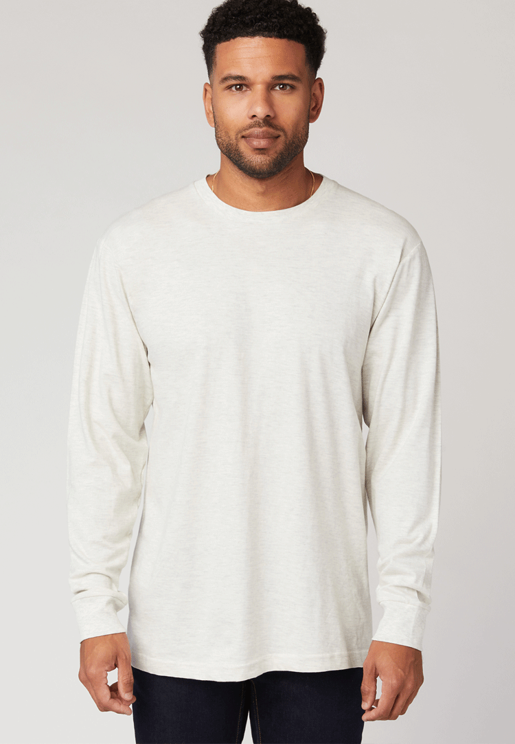 Cotton Heritage MC1182 Men's Premium Long Sleeve Tee Threadbird