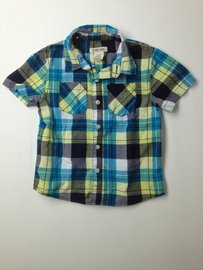 Cherokee Short-sleeve Button-down 3T