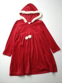 Gymboree Velour Hooded Dress