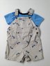 Greendog Overall Shorts With
