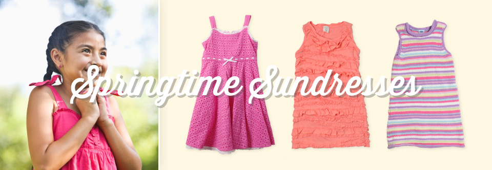Girls Look: Springtime Sundresses