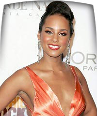 Alicia Keys hairstyles