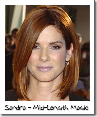 Sandra Bullock hairstyles