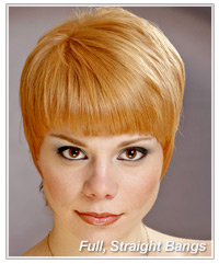 Full straight bangs