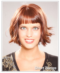 Short bangs