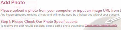 Add photo step 1