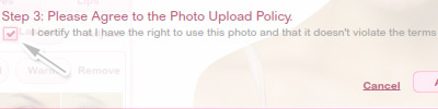 Add photo step 3