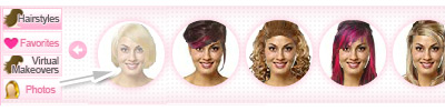 Select hairstyle
