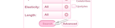 Hairstyles box select button