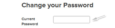 Current password
