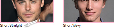 Men's hairstyle categories