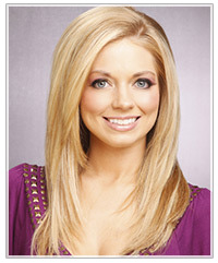 Long straight hairstyle