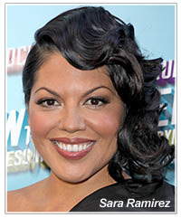 Sara Ramirez hairstyles